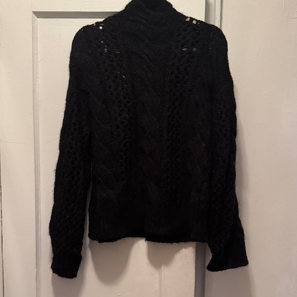 IRO Black Cowl Neck Sweater
